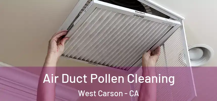 Air Duct Pollen Cleaning West Carson - CA